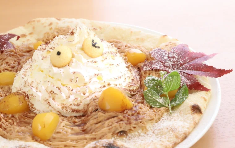 Mont Blanc Dessert Pizza