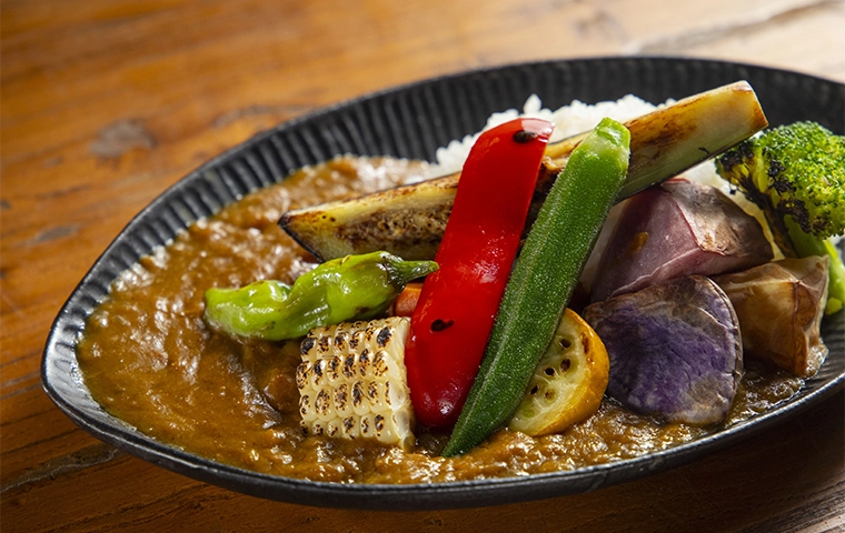 aged sake curry at koshunoya